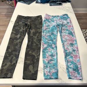 Girls athlete girl chit chat legging bundle size 12 buy one get one free